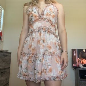 Saint + Secrets floral dress